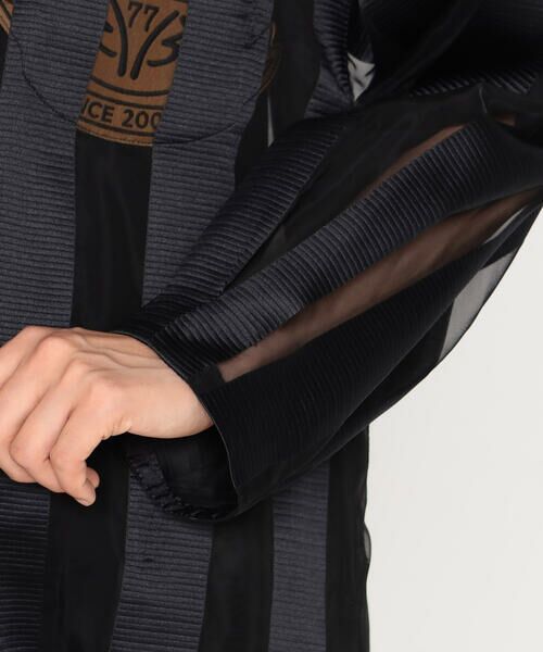 Precious Mild / プレシャスマイルド ブルゾン | シアーストライプ ブルゾン | 詳細13