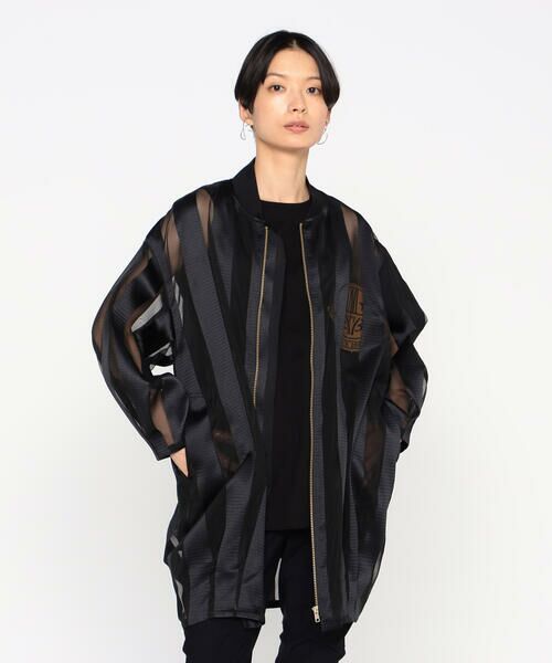 Precious Mild / プレシャスマイルド ブルゾン | シアーストライプ ブルゾン | 詳細7