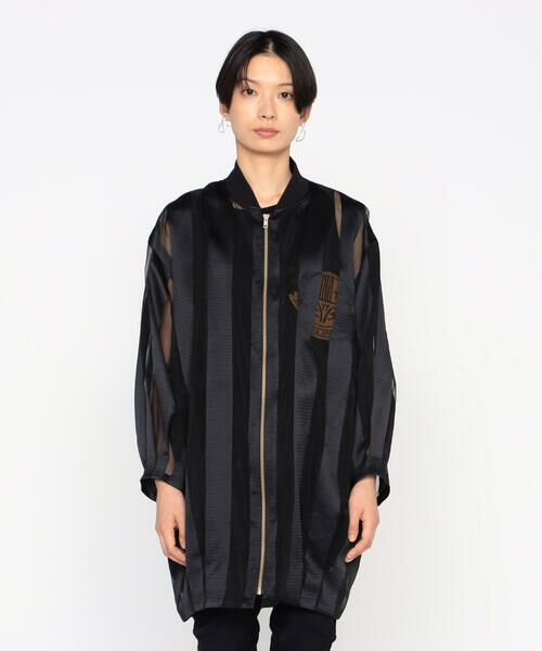 Precious Mild / プレシャスマイルド ブルゾン | シアーストライプ ブルゾン | 詳細9