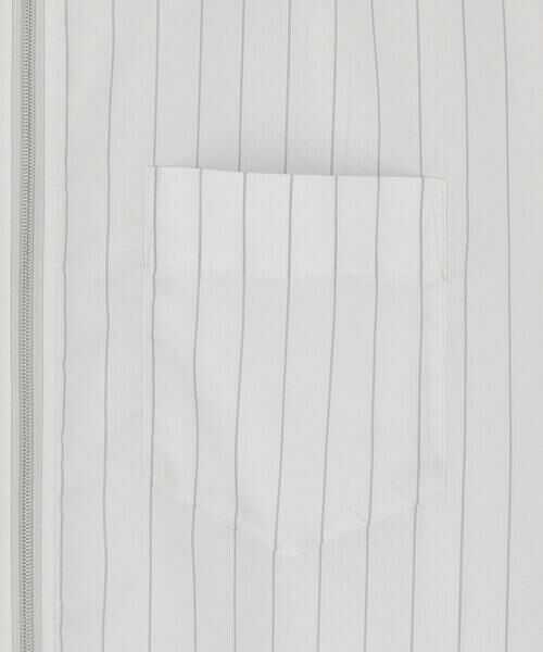 Precious Mild / プレシャスマイルド シャツ・ブラウス | ストライプ裾ニット シャツ | 詳細3