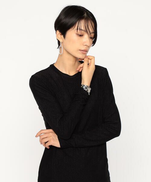Precious Mild / プレシャスマイルド カットソー | ラメジャージー プルオーバー | 詳細4