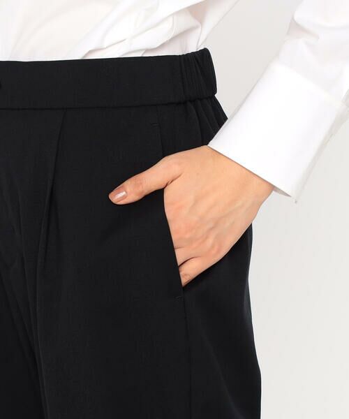 Precious Mild / プレシャスマイルド その他パンツ | 〔 +サイズ 〕 ウォッシャブルストレッチギャバ テーパードパンツ | 詳細12