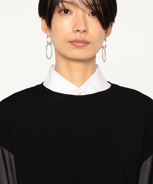 Precious Mild / プレシャスマイルド ニット・セーター | 〔 +サイズ 〕 レーヨンストレッチシフォン 袖ニット | 詳細10