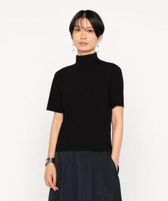 Precious Mild / プレシャスマイルド ニット・セーター | 〔 +サイズ 〕 レーヨンストレッチ ハイネックニット