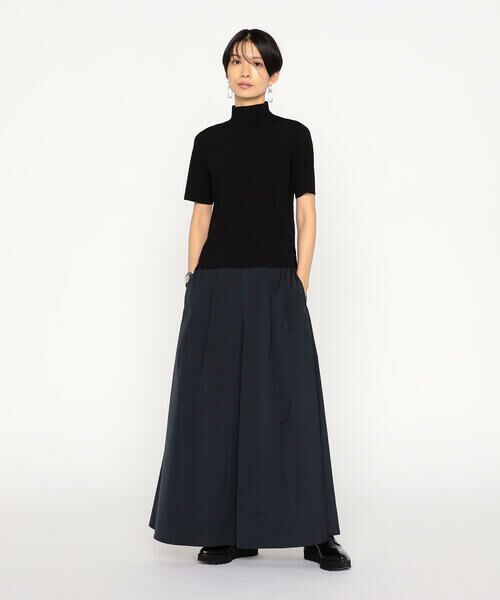 Precious Mild / プレシャスマイルド ニット・セーター | 〔 +サイズ 〕 レーヨンストレッチ ハイネックニット | 詳細1