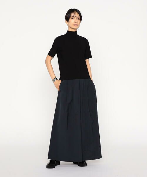 Precious Mild / プレシャスマイルド ニット・セーター | 〔 +サイズ 〕 レーヨンストレッチ ハイネックニット | 詳細2