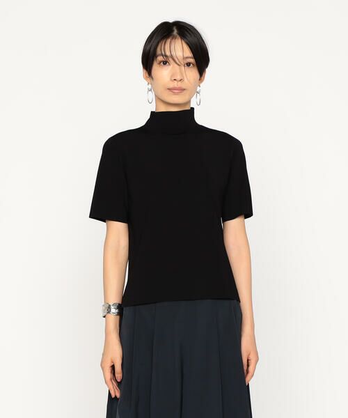 Precious Mild / プレシャスマイルド ニット・セーター | 〔 +サイズ 〕 レーヨンストレッチ ハイネックニット | 詳細6