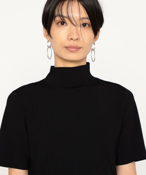 Precious Mild / プレシャスマイルド ニット・セーター | 〔 +サイズ 〕 レーヨンストレッチ ハイネックニット | 詳細9