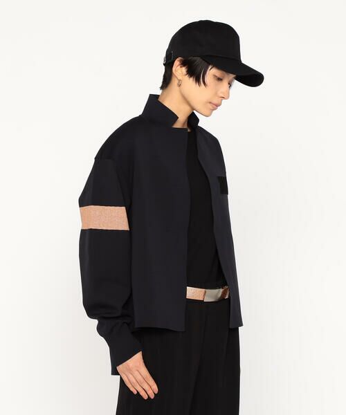 Precious Mild / プレシャスマイルド カーディガン・ボレロ | コッパーライン入り ニットジャケット | 詳細3