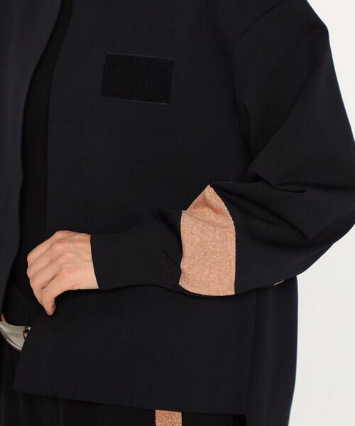 Precious Mild / プレシャスマイルド カーディガン・ボレロ | コッパーライン入り ニットジャケット | 詳細9