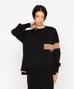 Precious Mild / プレシャスマイルド ニット・セーター | コッパーライン入り ニットプルオーバー