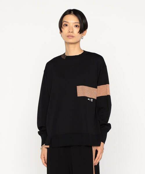 Precious Mild / プレシャスマイルド ニット・セーター | コッパーライン入り ニットプルオーバー | 詳細3