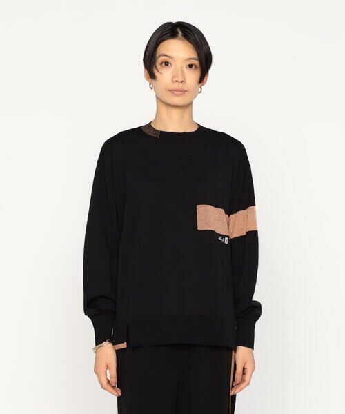 Precious Mild / プレシャスマイルド ニット・セーター | コッパーライン入り ニットプルオーバー | 詳細4