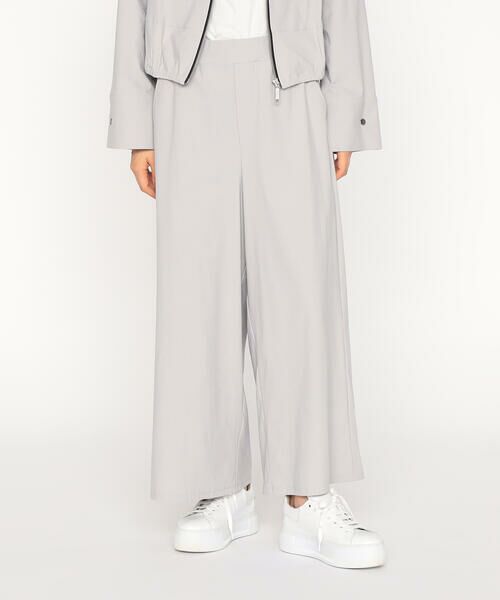 Precious Mild / プレシャスマイルド その他パンツ | クロップド ワイドパンツ(03:ライトグレー)