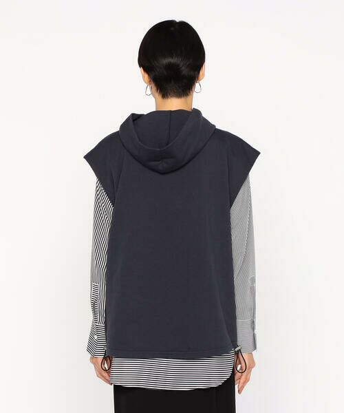 Precious Mild / プレシャスマイルド カットソー | エンブレムプリント フーディーベスト | 詳細5