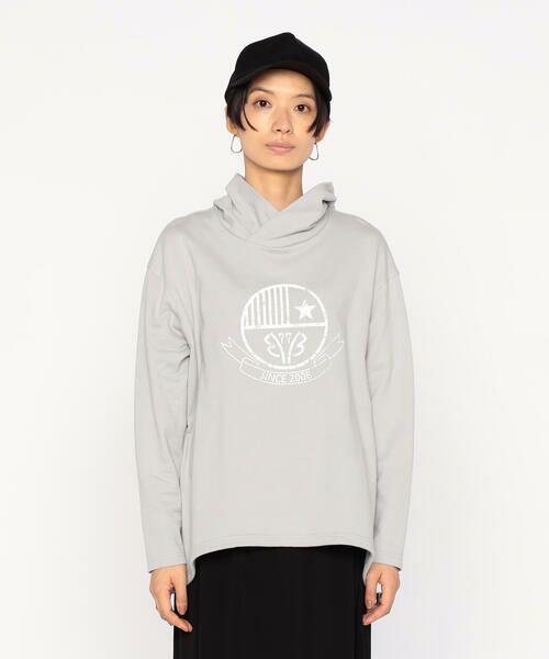 Precious Mild / プレシャスマイルド カットソー | エンブレムプリント フーディープルオーバー | 詳細8