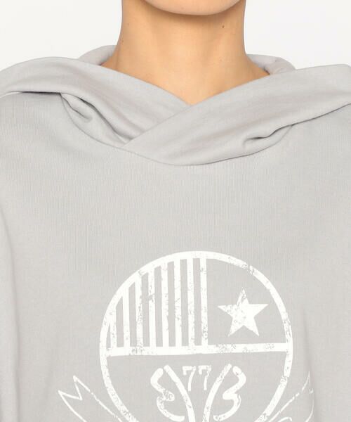 Precious Mild / プレシャスマイルド カットソー | エンブレムプリント フーディープルオーバー | 詳細11