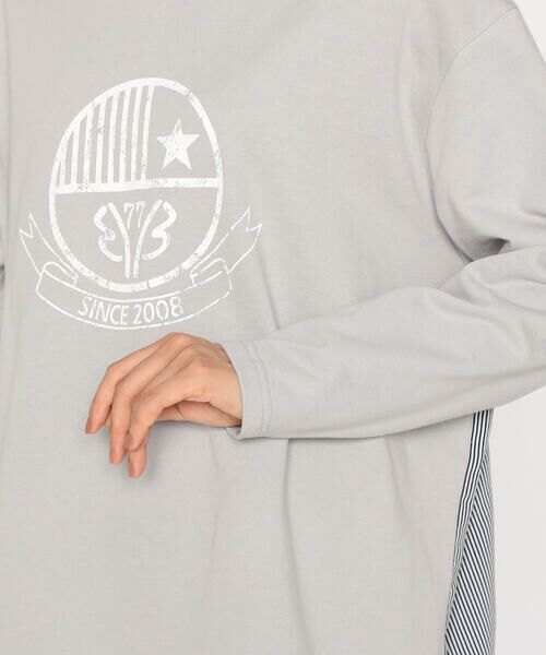 Precious Mild / プレシャスマイルド カットソー | エンブレムプリント フーディープルオーバー | 詳細12