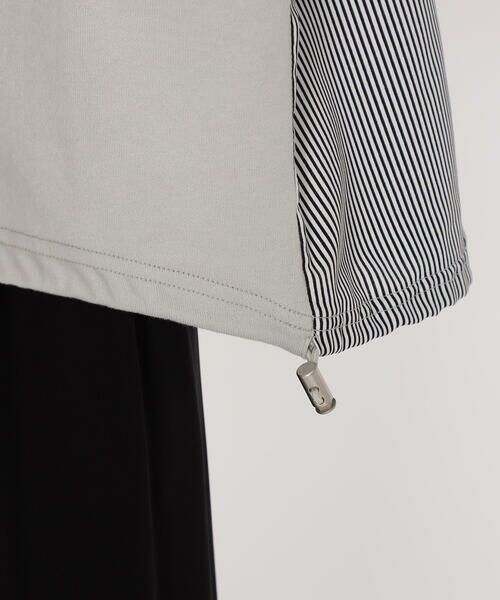 Precious Mild / プレシャスマイルド カットソー | エンブレムプリント フーディープルオーバー | 詳細14