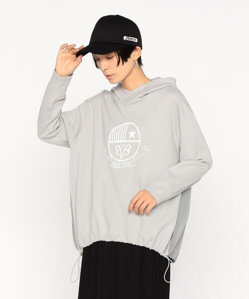 Precious Mild / プレシャスマイルド カットソー | エンブレムプリント フーディープルオーバー | 詳細6