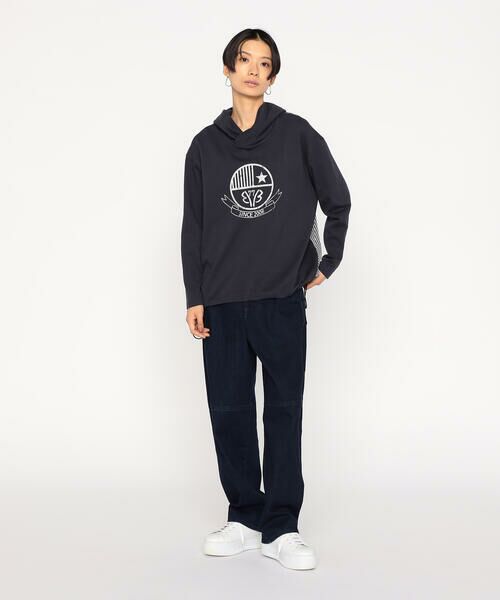 Precious Mild / プレシャスマイルド カットソー | エンブレムプリント フーディープルオーバー | 詳細18