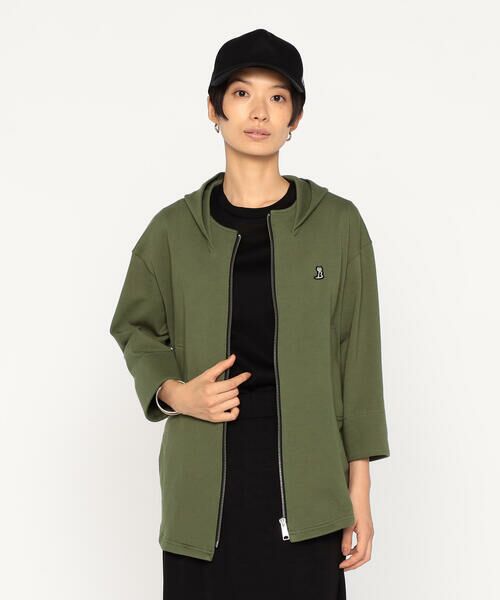 Precious Mild / プレシャスマイルド ブルゾン | 裏毛 ショートブルゾン（20:カーキ）