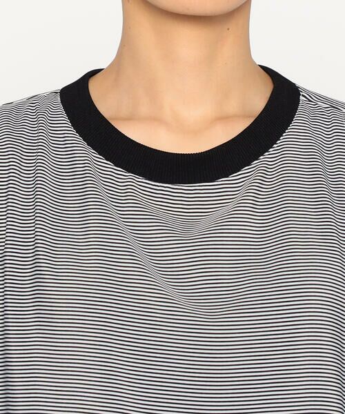 Precious Mild / プレシャスマイルド カットソー | ストライプコンビ プルオーバー | 詳細10