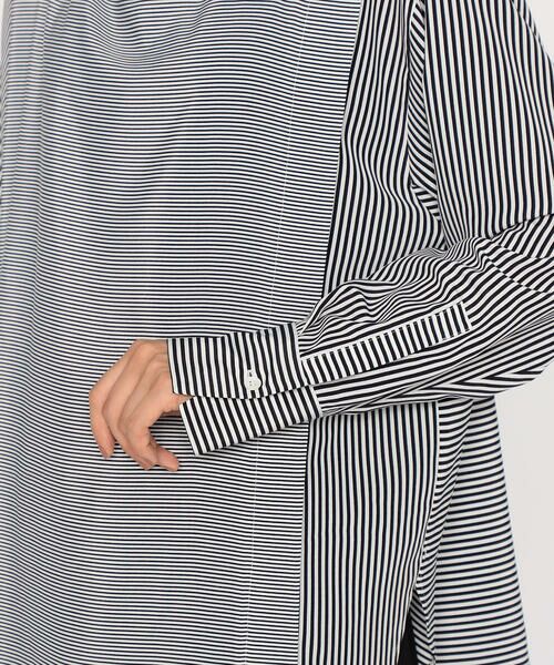 Precious Mild / プレシャスマイルド カットソー | ストライプコンビ プルオーバー | 詳細11