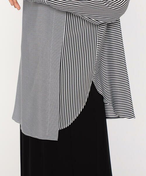 Precious Mild / プレシャスマイルド カットソー | ストライプコンビ プルオーバー | 詳細12