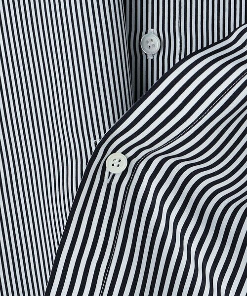 Precious Mild / プレシャスマイルド シャツ・ブラウス | ストライプコンビ ダブルフロントシャツ | 詳細10