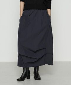 Precious Mild / プレシャスマイルド ロング・マキシ丈スカート | 裾タック 変形スカート