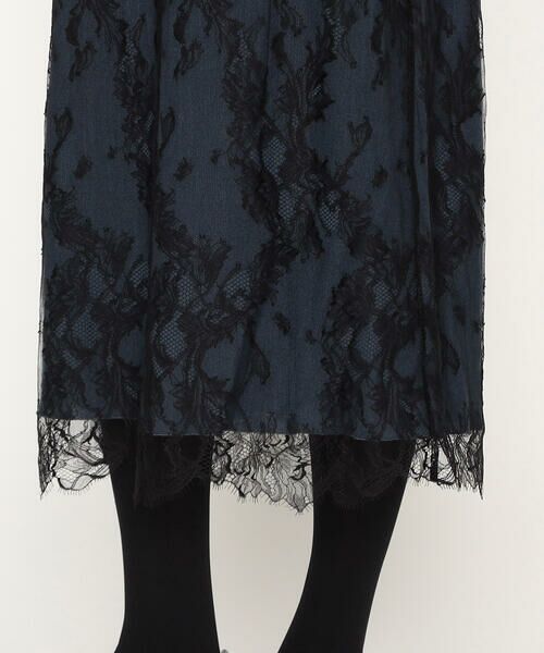 Precious Mild / プレシャスマイルド ロング・マキシ丈ワンピース | リバーレース×エターミン ドレス | 詳細11