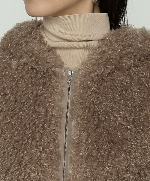 Precious Mild / プレシャスマイルド ベスト | カシミヤゴート風 エコファージレ | 詳細12