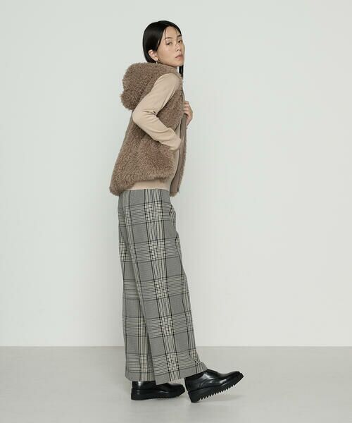 Precious Mild / プレシャスマイルド ベスト | カシミヤゴート風 エコファージレ | 詳細6