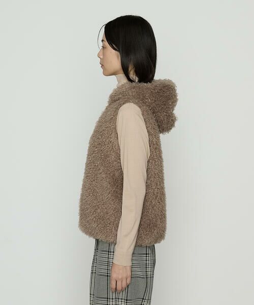 Precious Mild / プレシャスマイルド ベスト | カシミヤゴート風 エコファージレ | 詳細10