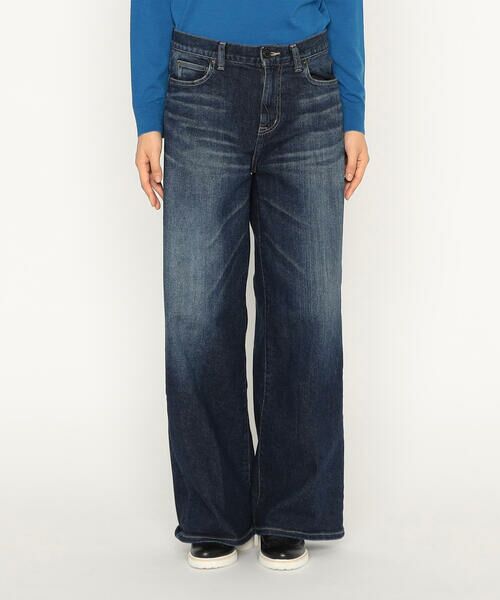 Precious Mild / プレシャスマイルド デニムパンツ | 11.5OZムラ染め糸左綾ストレッチデニム ワイドデニムパンツ | 詳細10