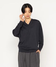 Precious Mild / プレシャスマイルド ニット・セーター | 梳毛Vネック ニット