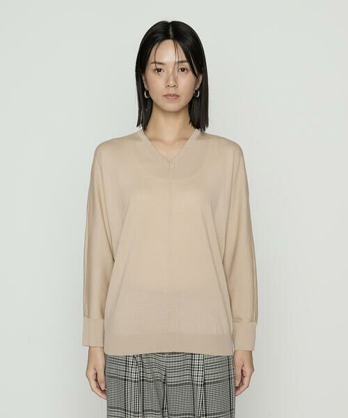 Precious Mild / プレシャスマイルド ニット・セーター | 梳毛Vネック ニット | 詳細17