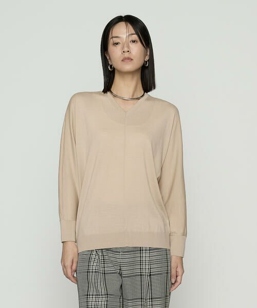 Precious Mild / プレシャスマイルド ニット・セーター | 梳毛Vネック ニット | 詳細16