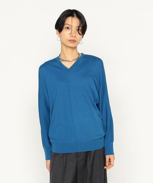 Precious Mild / プレシャスマイルド ニット・セーター | 梳毛Vネック ニット | 詳細25