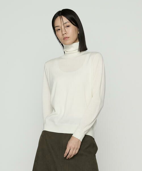 Precious Mild / プレシャスマイルド ニット・セーター | 梳毛タートルネック ニット | 詳細1