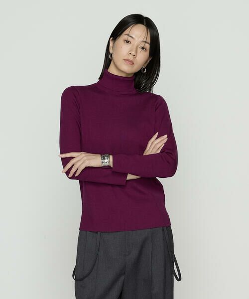 Precious Mild / プレシャスマイルド ニット・セーター | リブ タートルネック | 詳細13