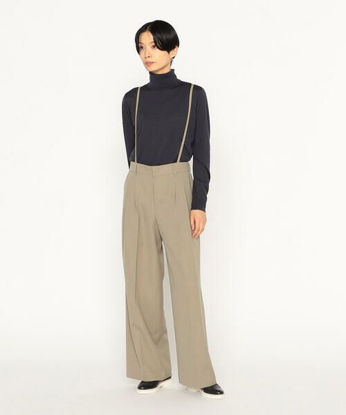 Precious Mild / プレシャスマイルド その他パンツ | 〔 +サイズ 〕 SMART MERINO サスペンダー付きパンツ | 詳細1