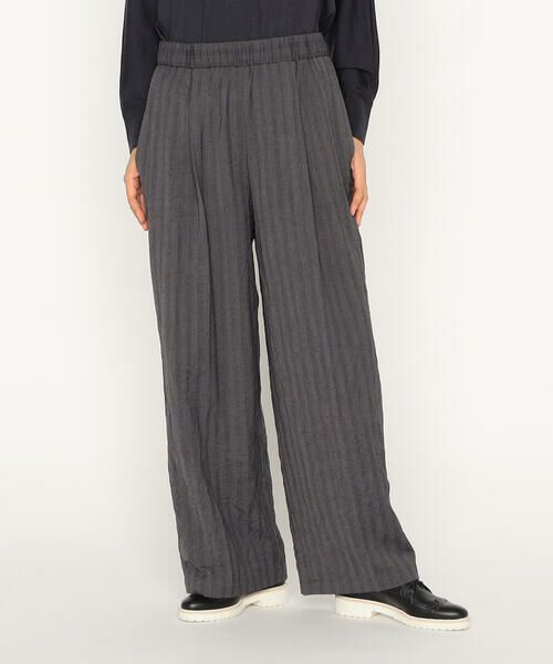 Precious Mild / プレシャスマイルド その他パンツ | 〔 +サイズ 〕 キャッチワッシャー パンツ（04:グレー）