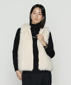 Precious Mild / プレシャスマイルド ベスト | 〔 +サイズ 〕 カシミヤゴート風 エコファージレ