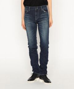 Precious Mild / プレシャスマイルド デニムパンツ | 〔 +サイズ 〕 11．5OZムラ染め糸左綾ストレッチデニム スリムデニムパンツ