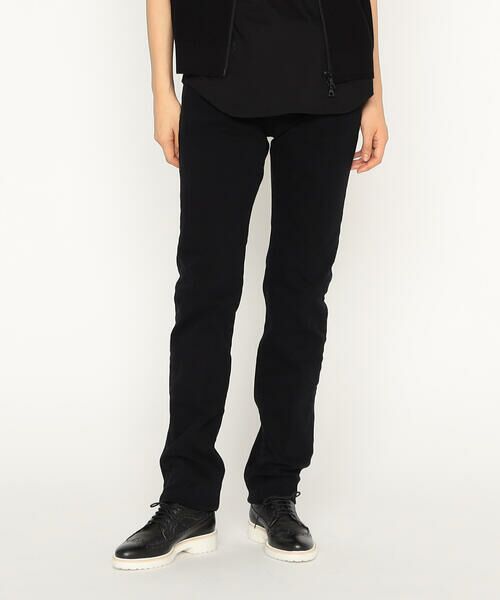 Precious Mild / プレシャスマイルド デニムパンツ | 〔 +サイズ 〕 11．5OZムラ染め糸左綾ストレッチデニム スリムデニムパンツ | 詳細3