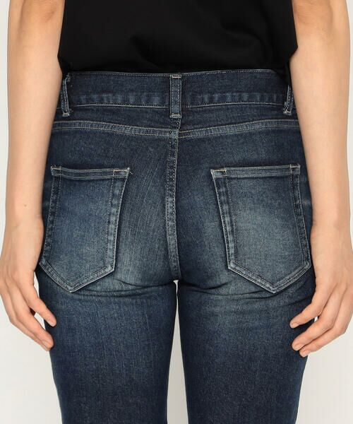 Precious Mild / プレシャスマイルド デニムパンツ | 〔 +サイズ 〕 11．5OZムラ染め糸左綾ストレッチデニム スリムデニムパンツ | 詳細14