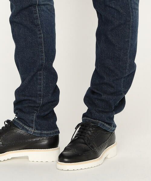 Precious Mild / プレシャスマイルド デニムパンツ | 〔 +サイズ 〕 11．5OZムラ染め糸左綾ストレッチデニム スリムデニムパンツ | 詳細17