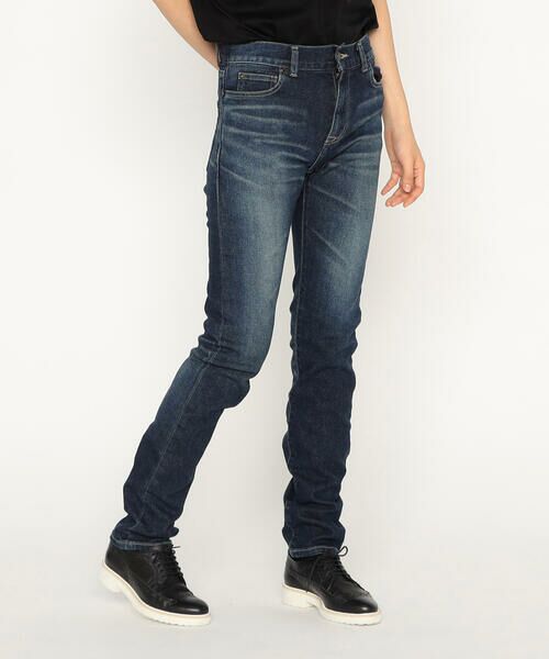 Precious Mild / プレシャスマイルド デニムパンツ | 〔 +サイズ 〕 11．5OZムラ染め糸左綾ストレッチデニム スリムデニムパンツ | 詳細9